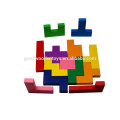 Personalizado Tetris Maze Game Brinquedo educativo de madeira Tetris Brinquedos clássicos de madeira clássica